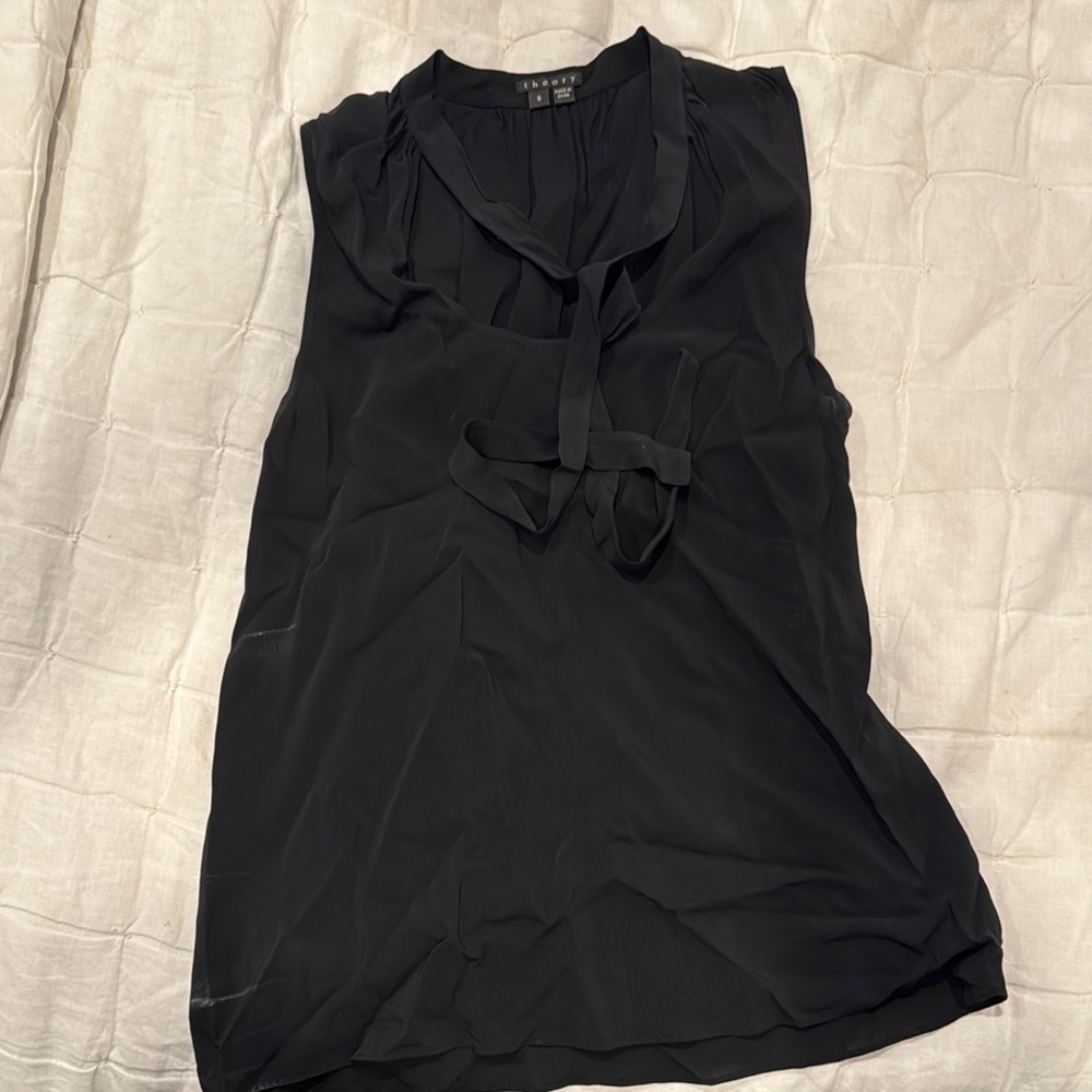 Elegant Black Sleeveless Top